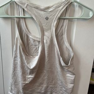 White lululemon align tank